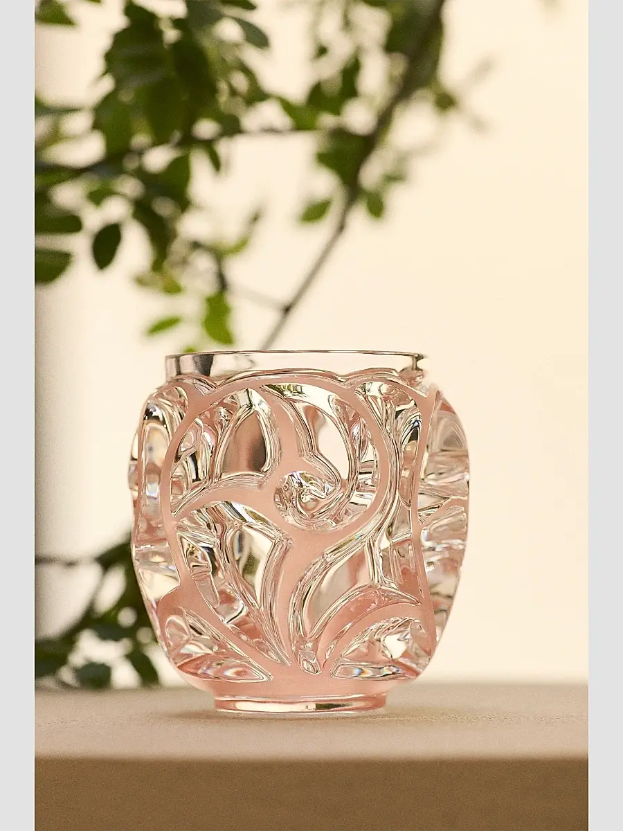 Lalique 100 Years Tourbillons Small Crystal Vase | Thumbnail 2