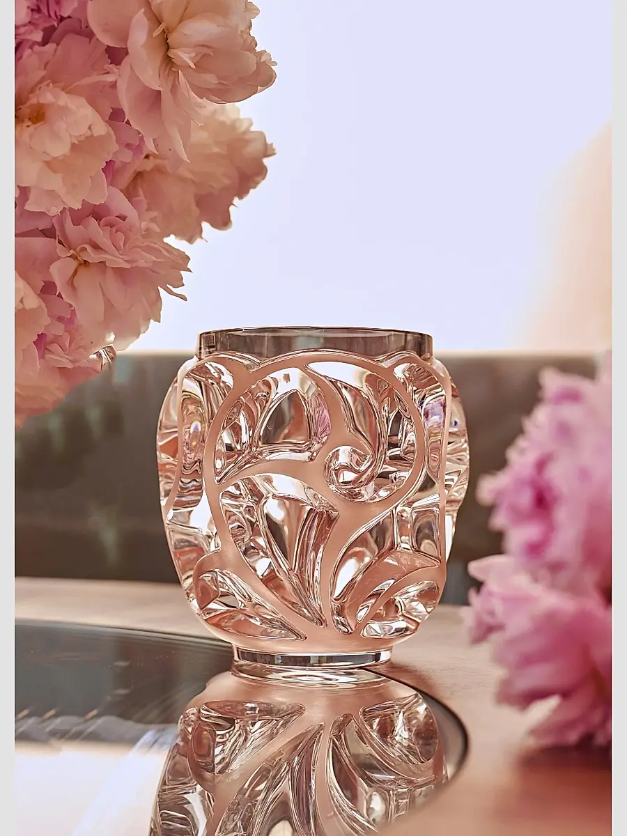 Lalique 100 Years Tourbillons Medium Crystal Vase | Thumbnail 2 Lalique 100 Years Tourbillons Medium Crystal Vase | Thumbnail 2
