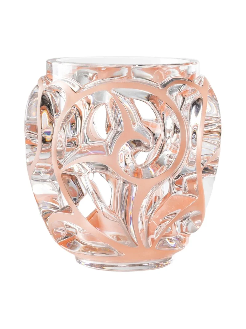 Lalique 100 Years Tourbillons Medium Crystal Vase