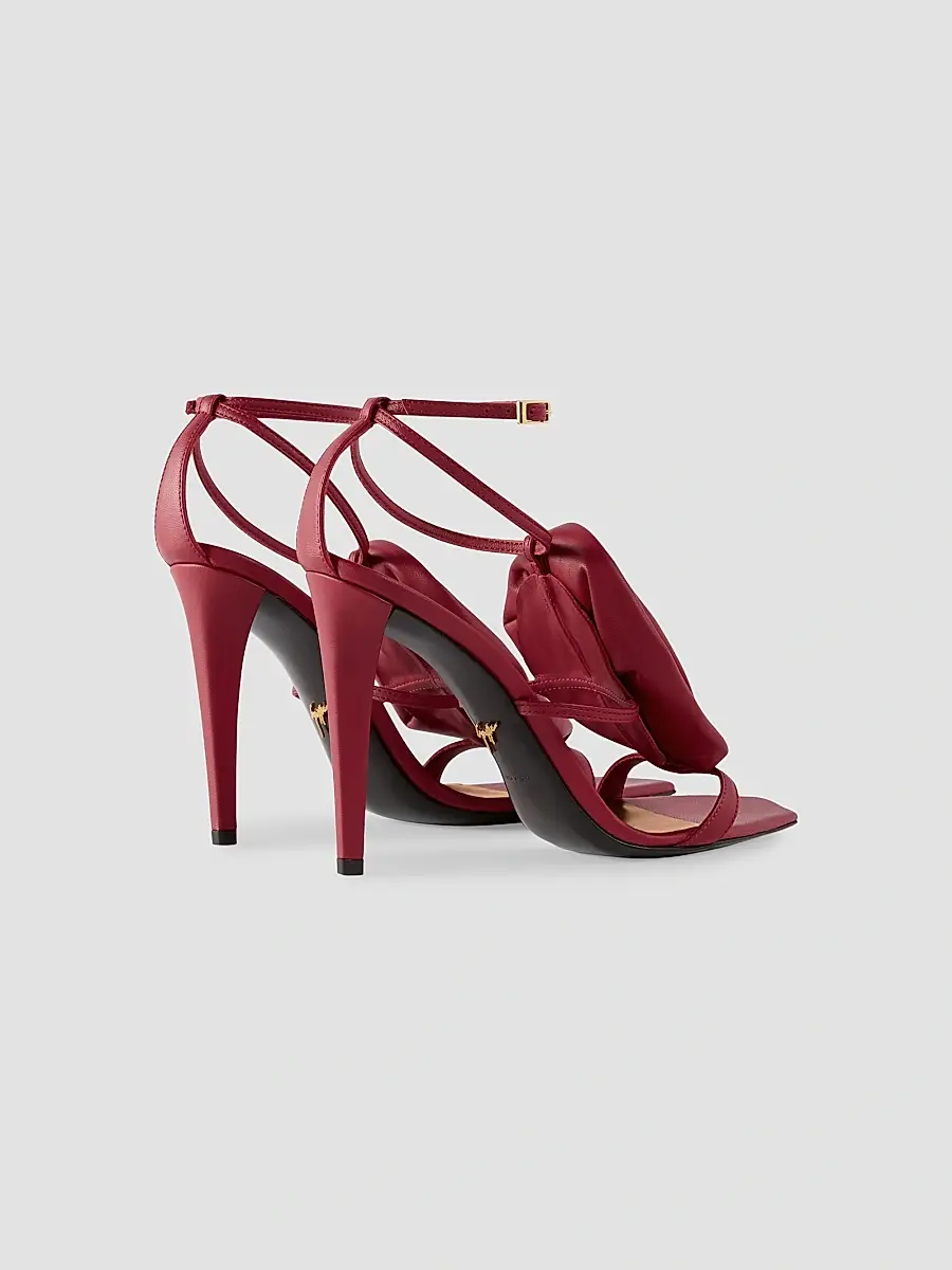 Giuseppe Zanotti Women's 105MM Appliqué Leather Sandals | Thumbnail 4 Giuseppe Zanotti Women's 105MM Appliqué Leather Sandals | Thumbnail 4