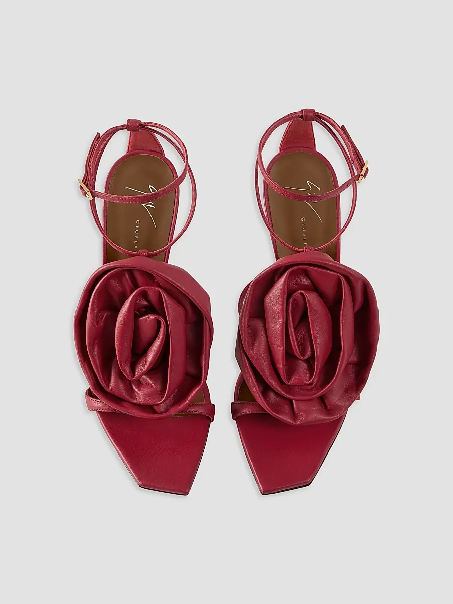 Giuseppe Zanotti Women's 105MM Appliqué Leather Sandals | Thumbnail 5 Giuseppe Zanotti Women's 105MM Appliqué Leather Sandals | Thumbnail 5