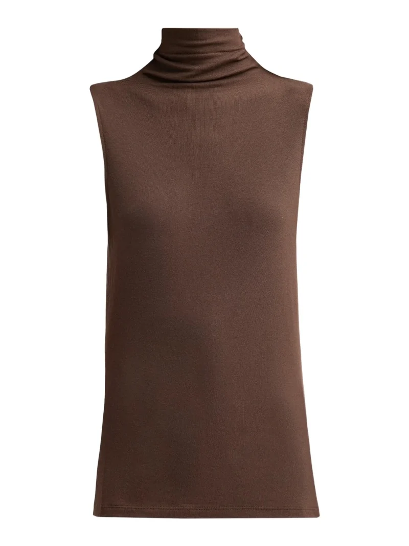 Vince Women's Sleeveless Turtleneck Top