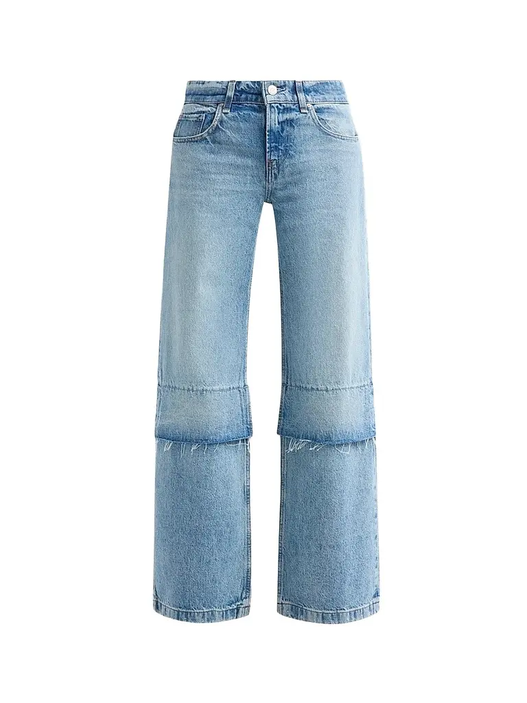Hudson Jeans Women's Rylee Wide-Leg Layered Jeans