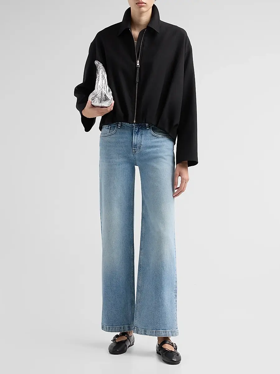 Hudson Jeans Women's Rylee Low-Rise Wide-Leg Jeans | Thumbnail 2