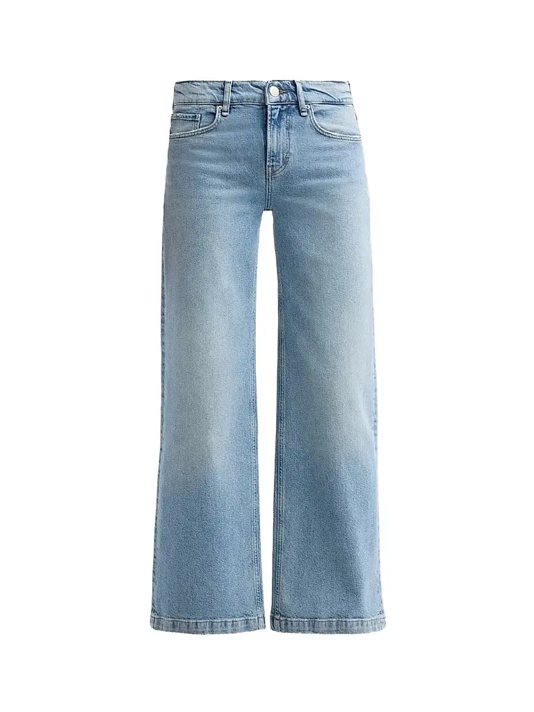 Hudson Jeans Women's Rylee Low-Rise Wide-Leg Jeans