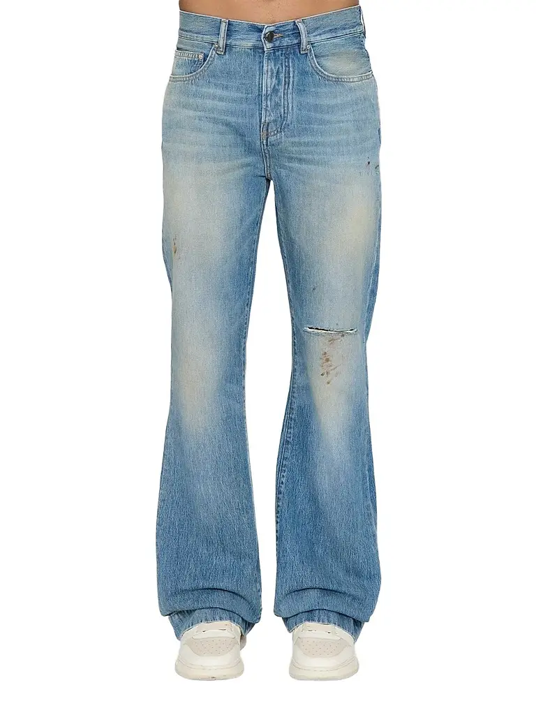 AMIRI Men's Slash Bootcut Jeans | Image 1 AMIRI Men's Slash Bootcut Jeans | Image 1