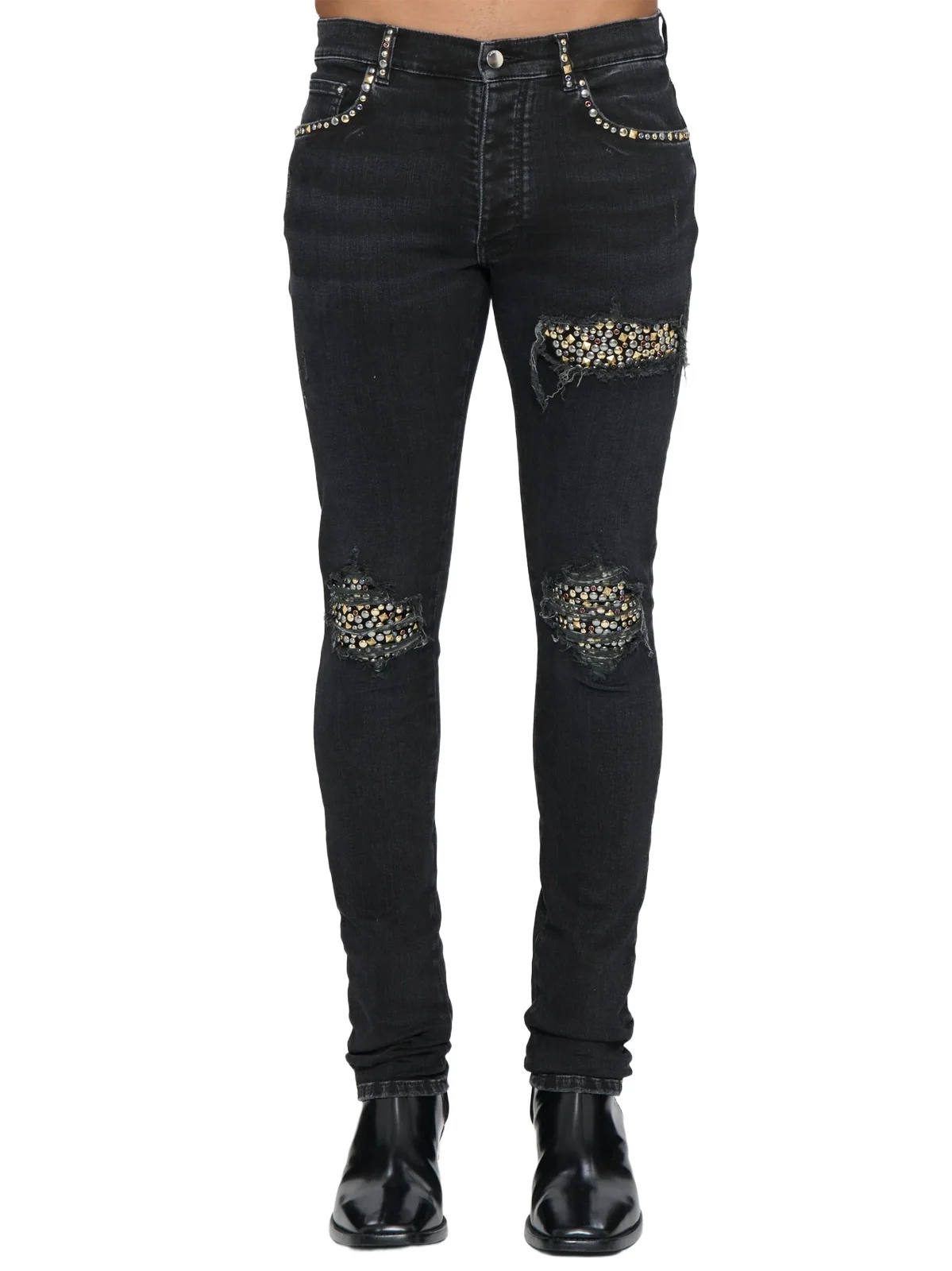 Men's Studs Mx1 Skinny Jeans
