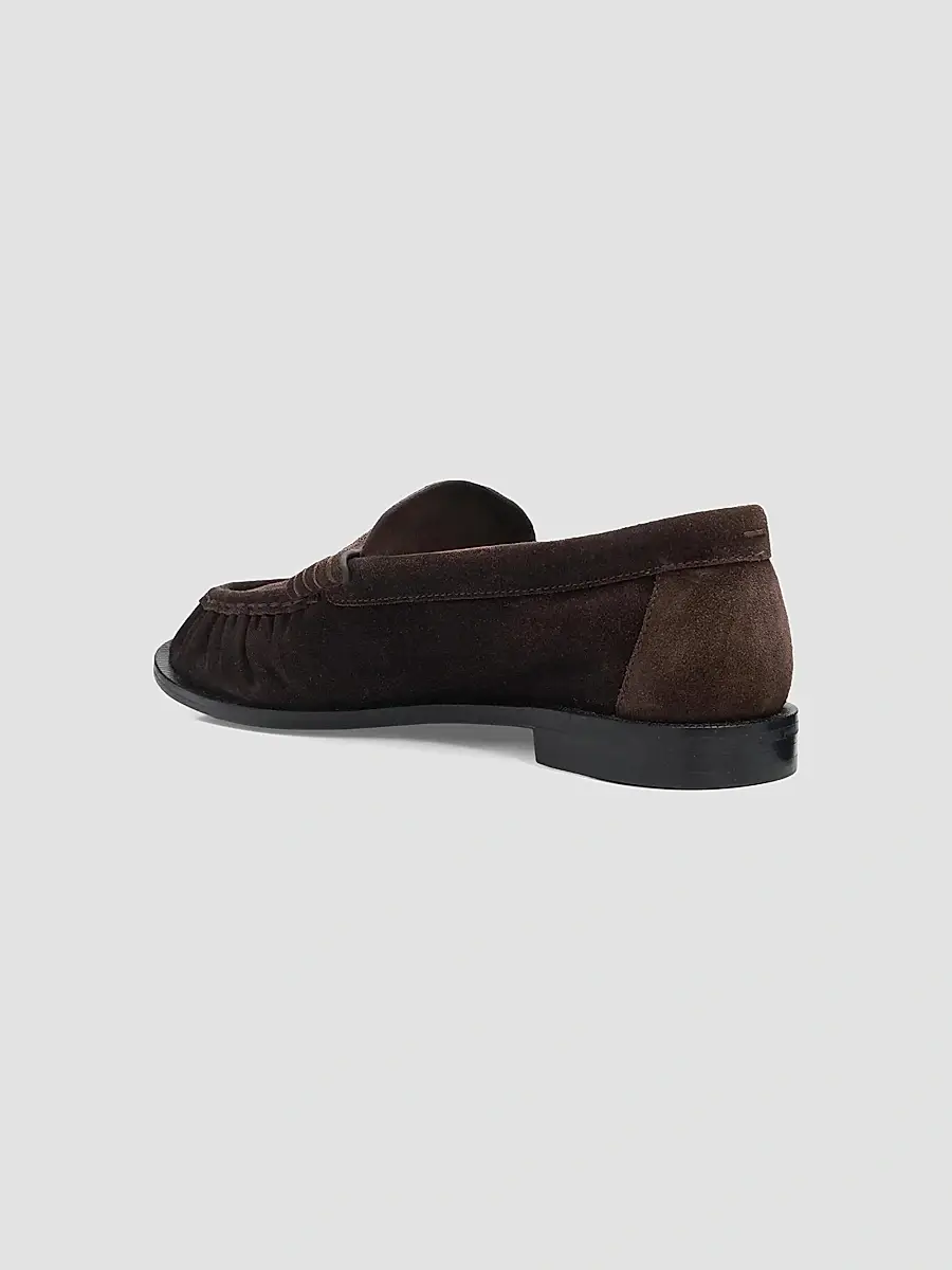 rag & bone Women's Lexi Suede Penny Loafers | Thumbnail 2 rag & bone Women's Lexi Suede Penny Loafers | Thumbnail 2