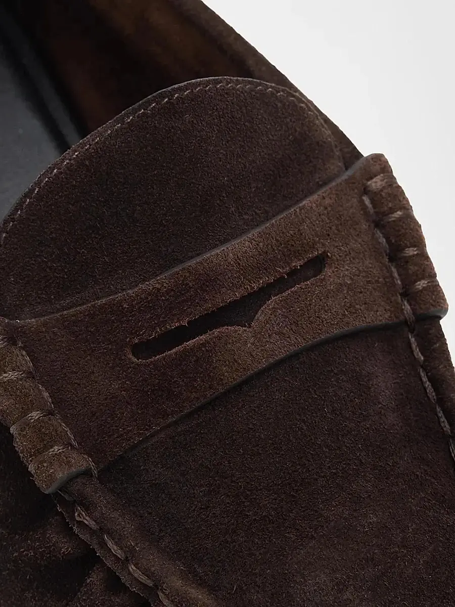 rag & bone Women's Lexi Suede Penny Loafers | Thumbnail 4 rag & bone Women's Lexi Suede Penny Loafers | Thumbnail 4