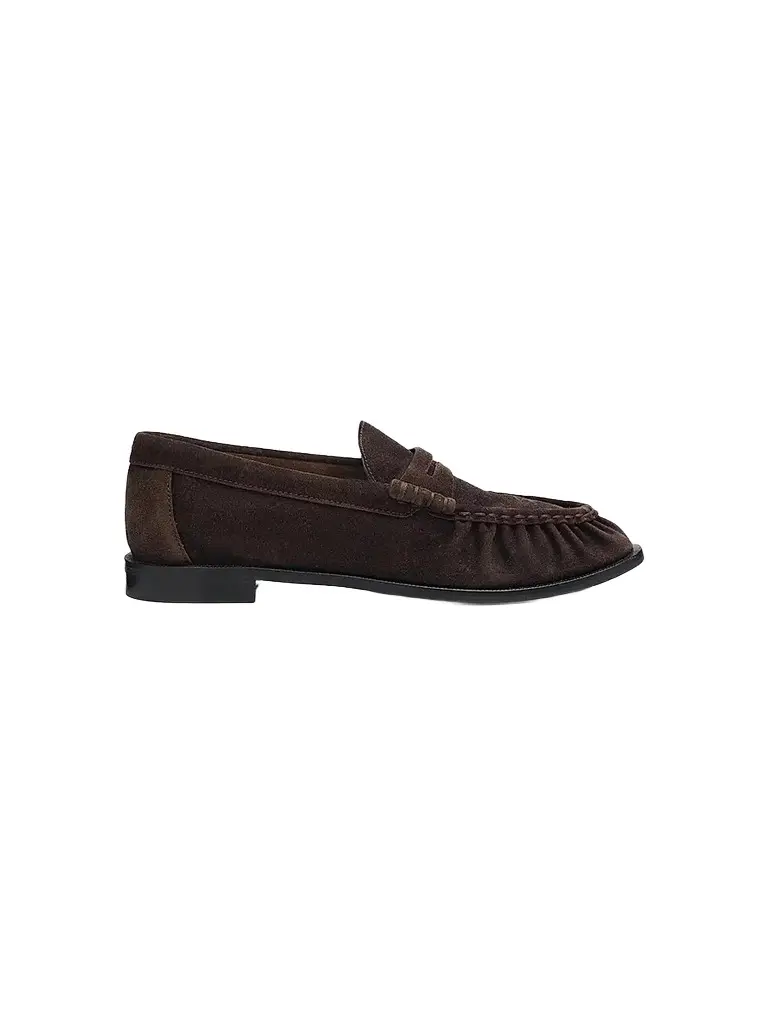 rag & bone Women's Lexi Suede Penny Loafers