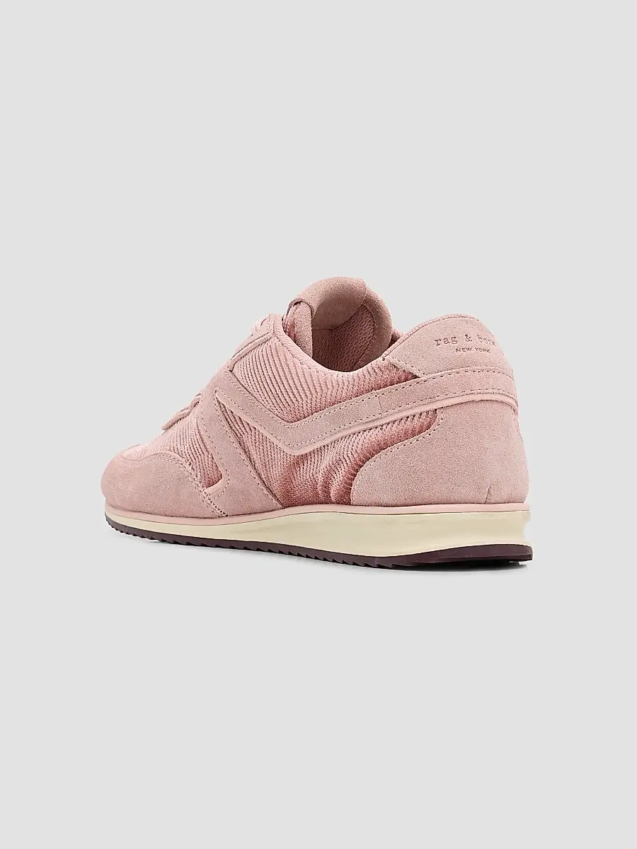 rag & bone Women's Retro Suede-Mesh Low-Top Sneakers | Thumbnail 2 rag & bone Women's Retro Suede-Mesh Low-Top Sneakers | Thumbnail 2