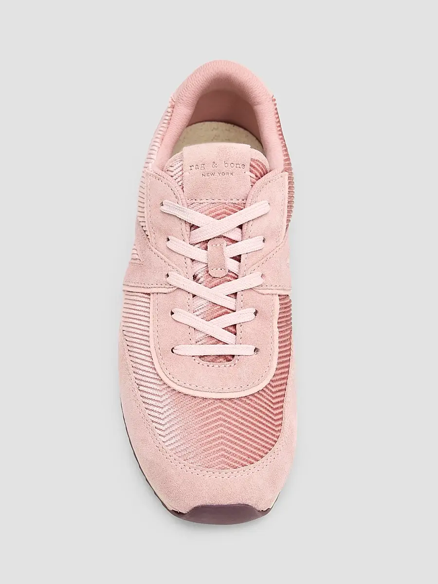 rag & bone Women's Retro Suede-Mesh Low-Top Sneakers | Thumbnail 4 rag & bone Women's Retro Suede-Mesh Low-Top Sneakers | Thumbnail 4