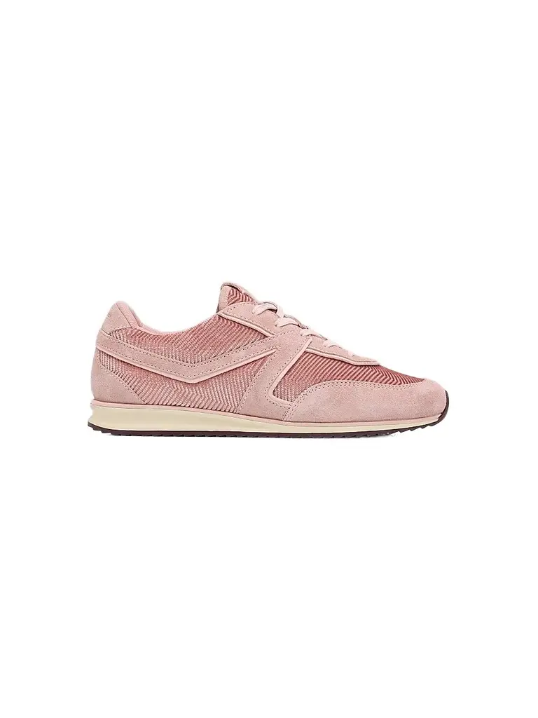 rag & bone Women's Retro Suede-Mesh Low-Top Sneakers