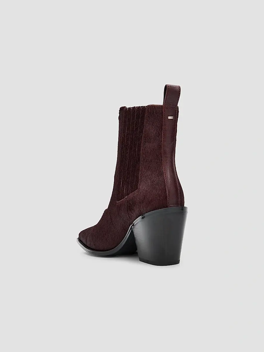 rag & bone Women's Newbury Calf-Hair Chelsea Boots | Thumbnail 2