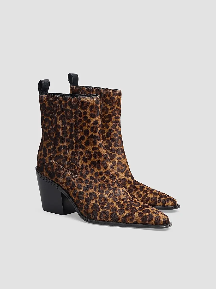 rag & bone Women's Newbury Calf-Hair Chelsea Boots | Thumbnail 3