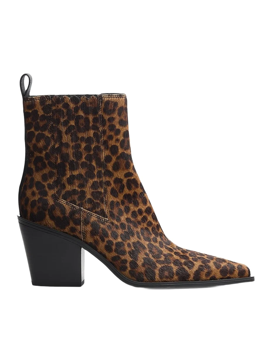 rag & bone Women's Newbury Calf-Hair Chelsea Boots