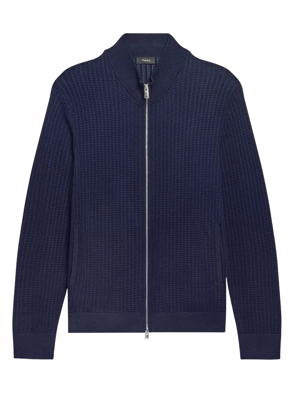 Men's Walton Knit Cotton Zip-Front Sweater Men's Walton Knit Cotton Zip-Front Sweater
