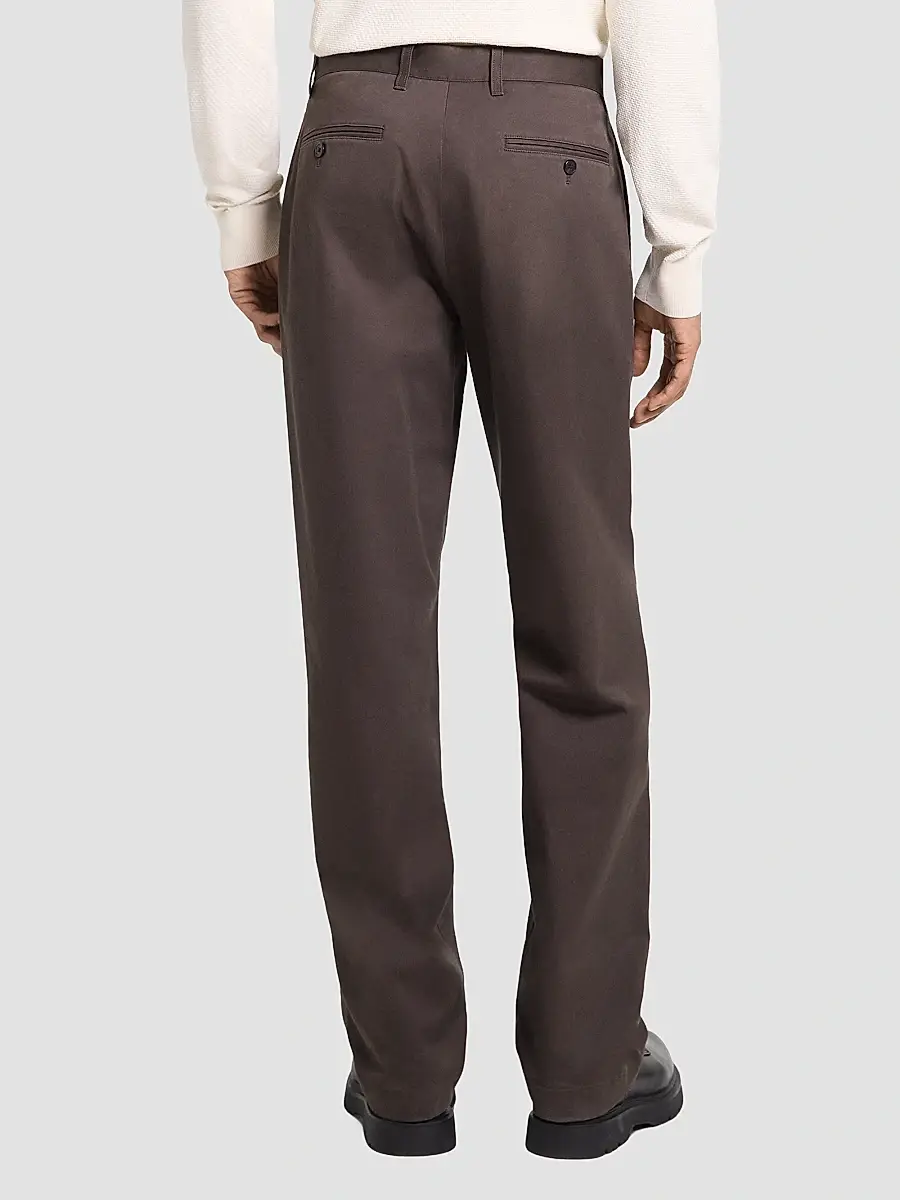 Theory Men's Stretch-Cotton Straight-Leg Chino Pants | Thumbnail 3 Theory Men's Stretch-Cotton Straight-Leg Chino Pants | Thumbnail 3