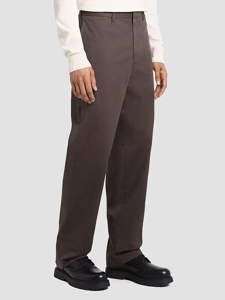 Theory Men's Stretch-Cotton Straight-Leg Chino Pants | Thumbnail 6 Theory Men's Stretch-Cotton Straight-Leg Chino Pants | Thumbnail 6