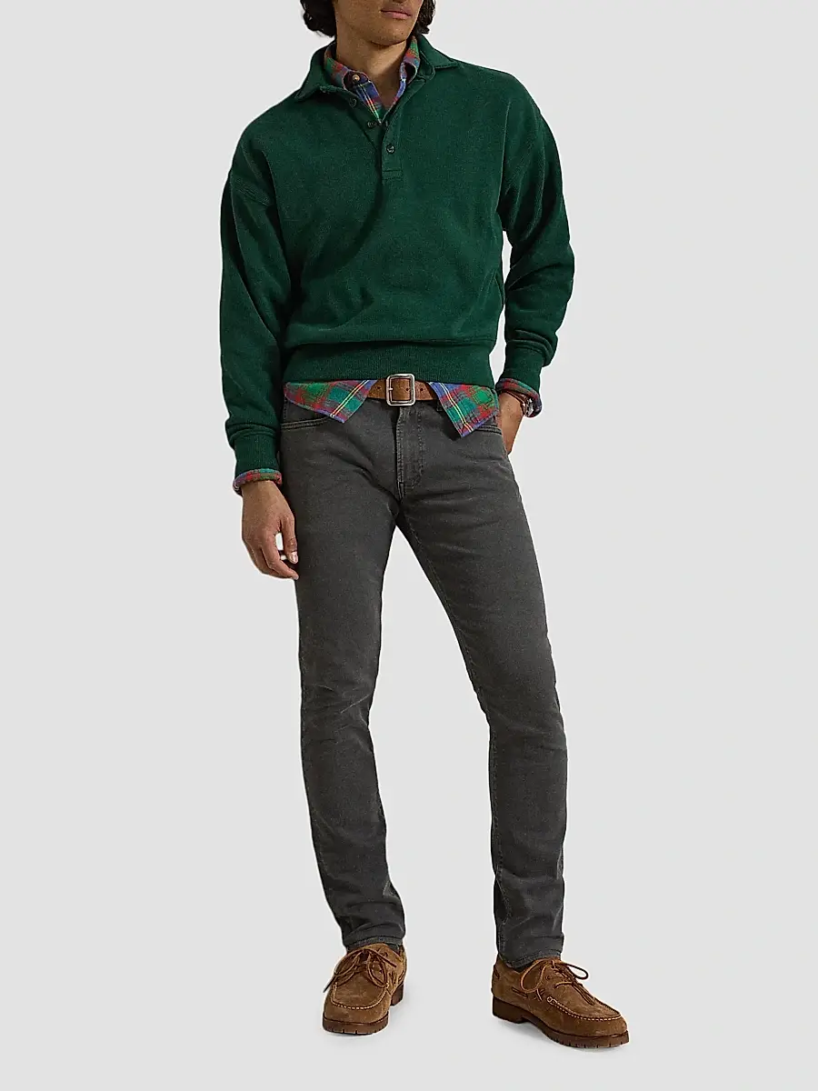 Polo Ralph Lauren Men's Cotton-Blend Polo Sweater | Thumbnail 2