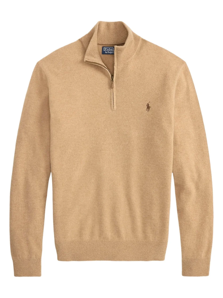 Men's Cashmere Quarter-Zip Sweater Men's Cashmere Quarter-Zip Sweater