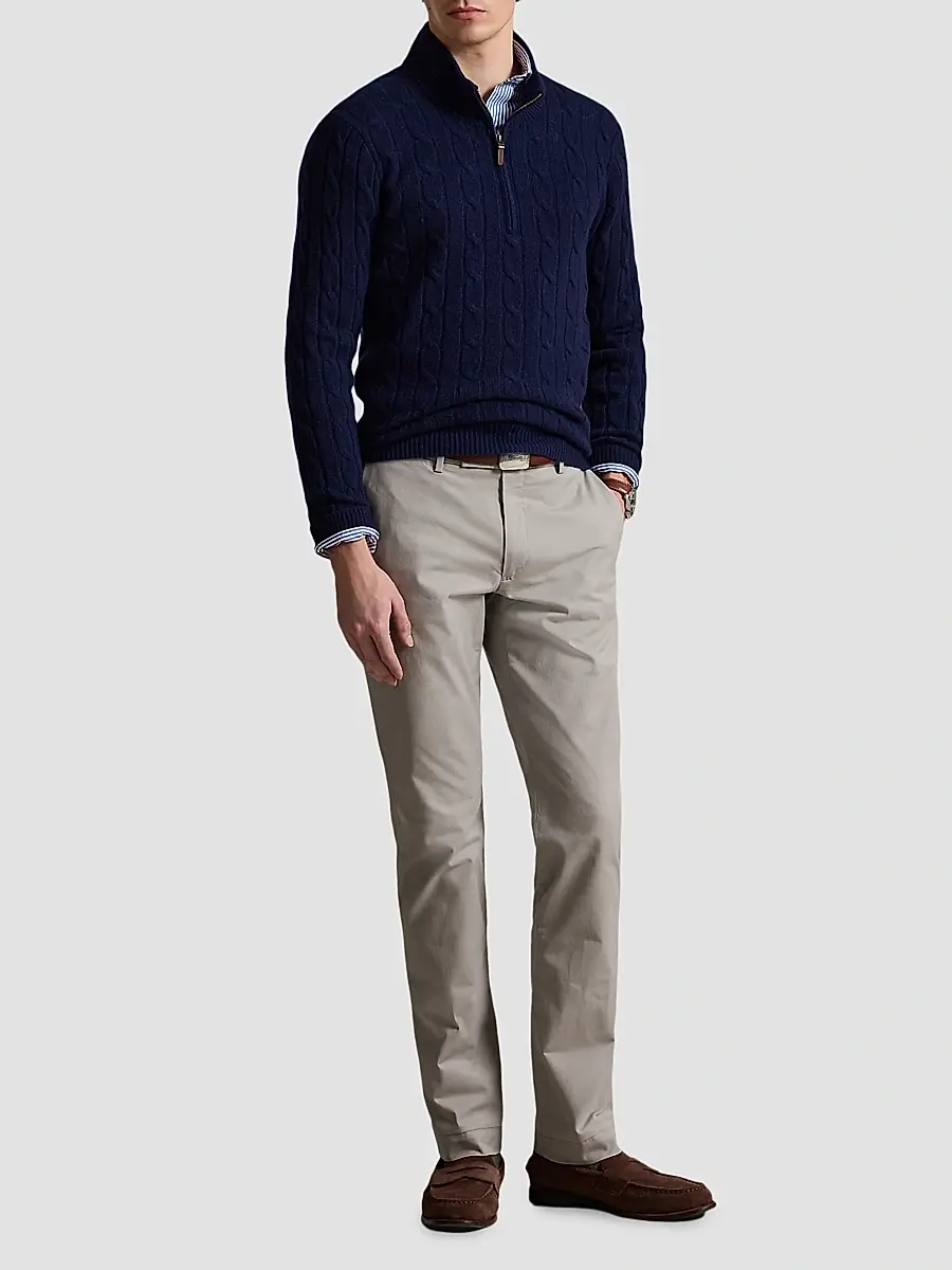 Polo Ralph Lauren Men's Greenwich Slim-Fit Stretch Chino Pants | Thumbnail 2 Polo Ralph Lauren Men's Greenwich Slim-Fit Stretch Chino Pants | Thumbnail 2