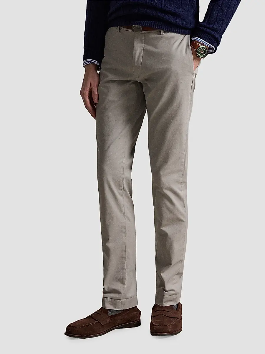Polo Ralph Lauren Men's Greenwich Slim-Fit Stretch Chino Pants | Thumbnail 4 Polo Ralph Lauren Men's Greenwich Slim-Fit Stretch Chino Pants | Thumbnail 4