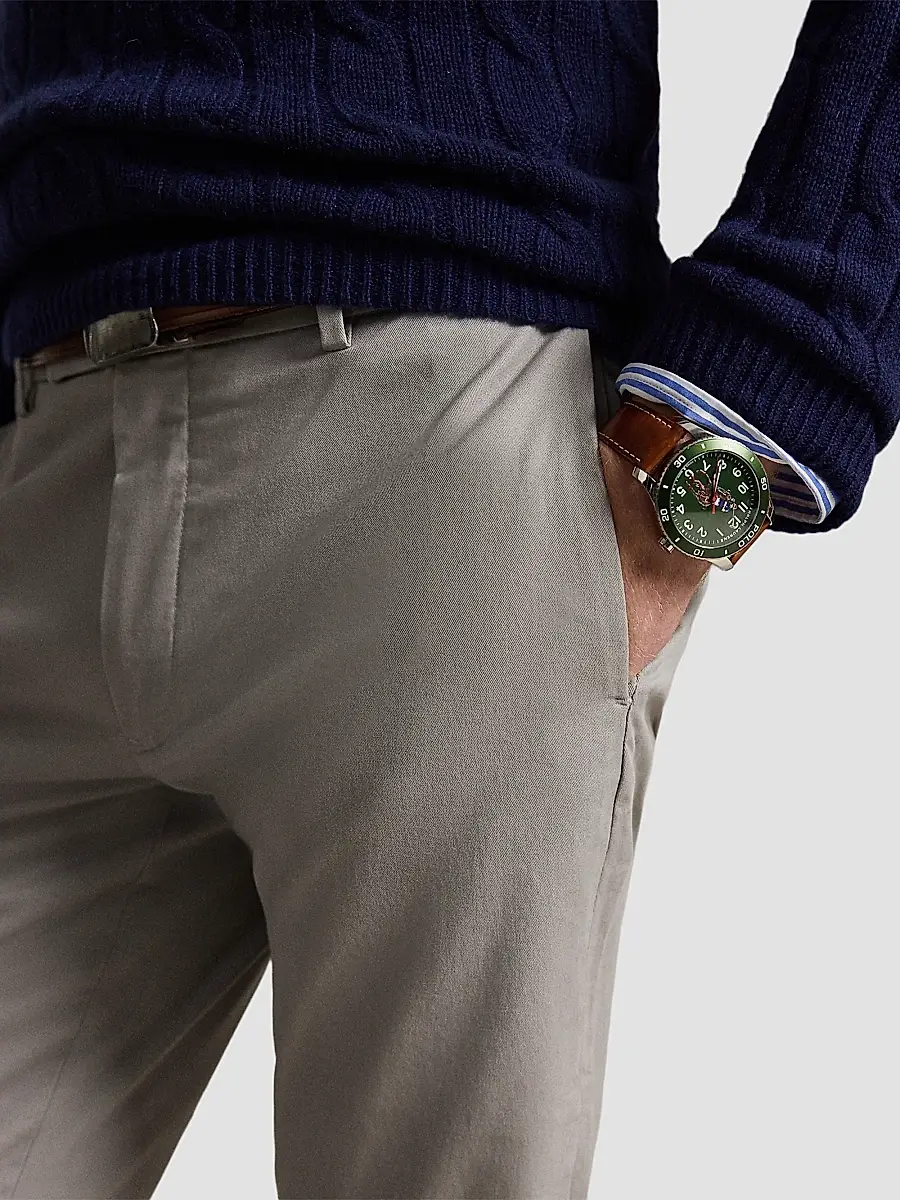 Polo Ralph Lauren Men's Greenwich Slim-Fit Stretch Chino Pants | Thumbnail 5 Polo Ralph Lauren Men's Greenwich Slim-Fit Stretch Chino Pants | Thumbnail 5