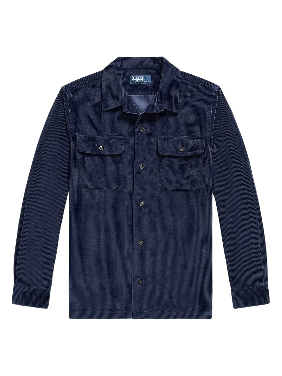 Men's Classic-Fit Corduroy Camp Shirt Men's Classic-Fit Corduroy Camp Shirt