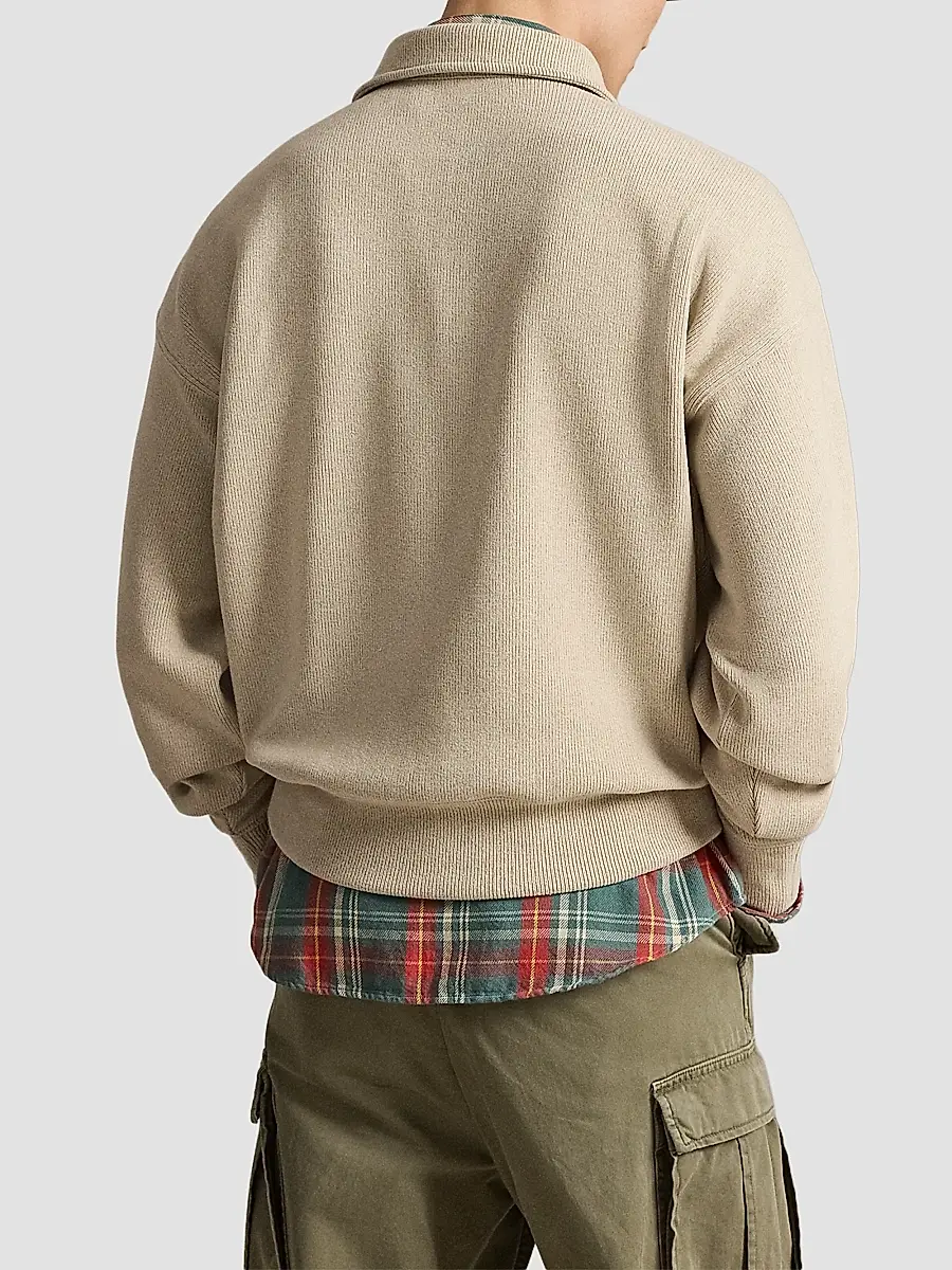 Polo Ralph Lauren Men's Cotton-Blend Polo Sweater | Thumbnail 3