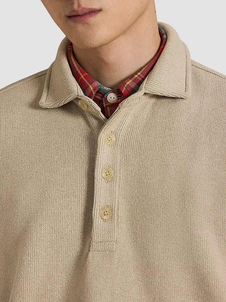 Polo Ralph Lauren Men's Cotton-Blend Polo Sweater | Thumbnail 5