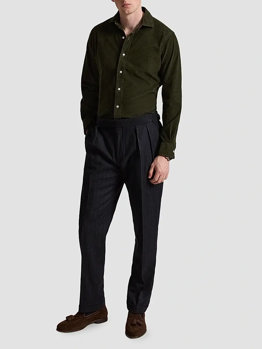 Polo Ralph Lauren Men's Classic-Fit Corduroy Shirt | Thumbnail 2 Polo Ralph Lauren Men's Classic-Fit Corduroy Shirt | Thumbnail 2