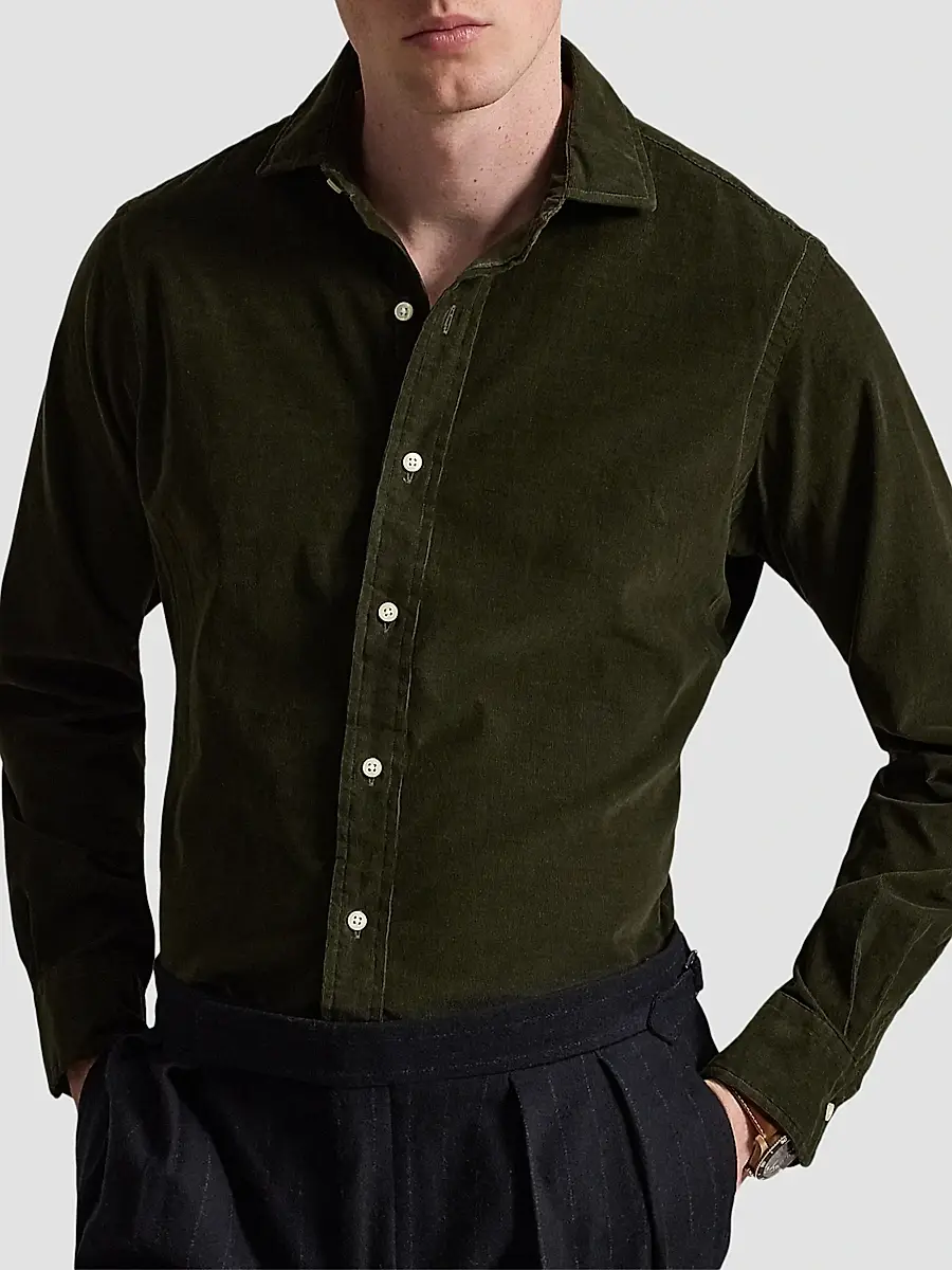 Polo Ralph Lauren Men's Classic-Fit Corduroy Shirt | Thumbnail 4 Polo Ralph Lauren Men's Classic-Fit Corduroy Shirt | Thumbnail 4