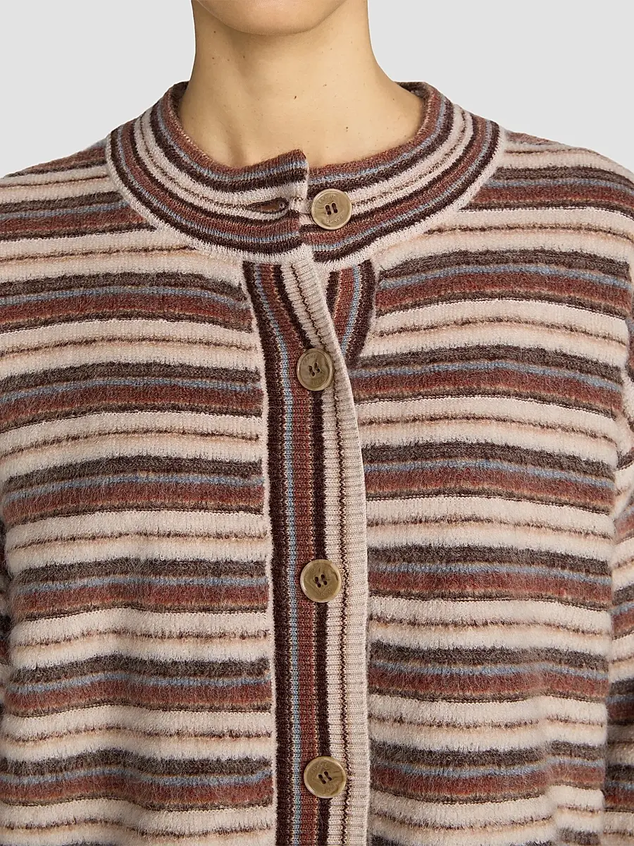 Frame Women's The Femme Mohair-Wool Cardigan | Thumbnail 5 Frame Women's The Femme Mohair-Wool Cardigan | Thumbnail 5