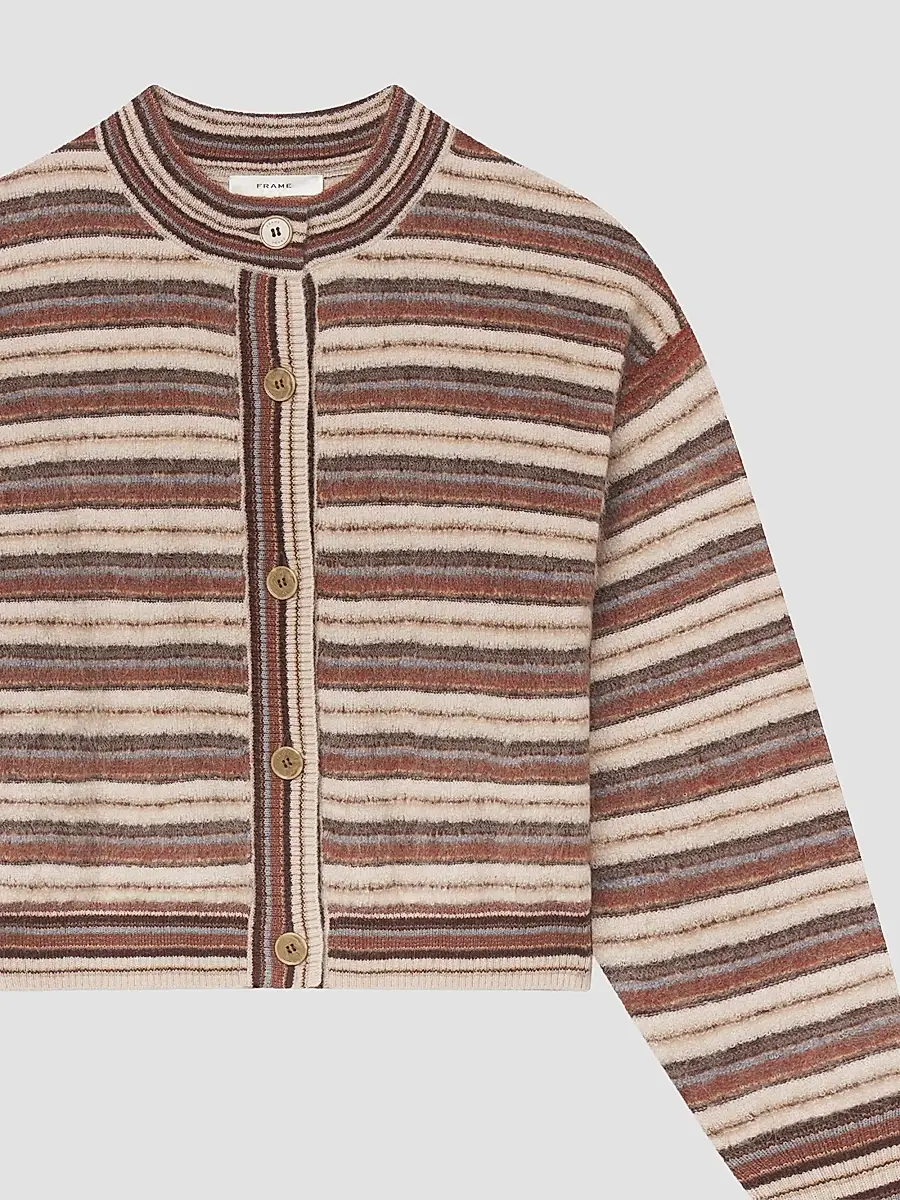 Frame Women's The Femme Mohair-Wool Cardigan | Thumbnail 7 Frame Women's The Femme Mohair-Wool Cardigan | Thumbnail 7