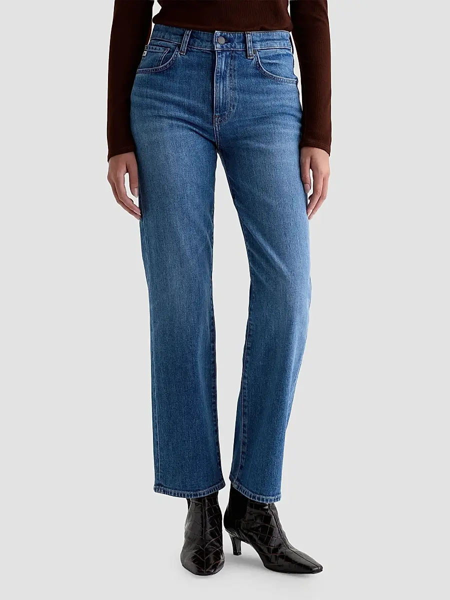 AG Jeans Women's Brinley Straight-Leg Jeans | Thumbnail 4 AG Jeans Women's Brinley Straight-Leg Jeans | Thumbnail 4