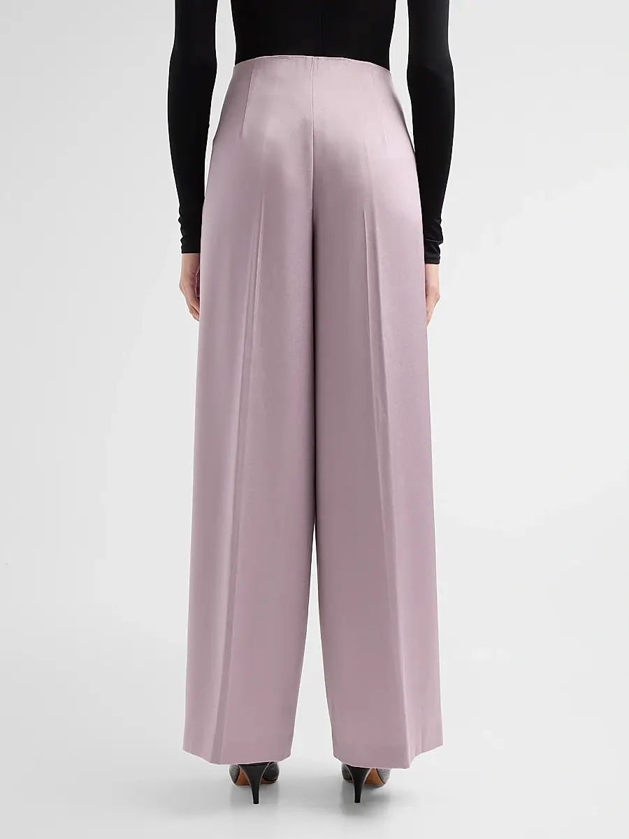 Ungaro Women's Kai Satin Wide-Leg Pants | Thumbnail 3 Ungaro Women's Kai Satin Wide-Leg Pants | Thumbnail 3