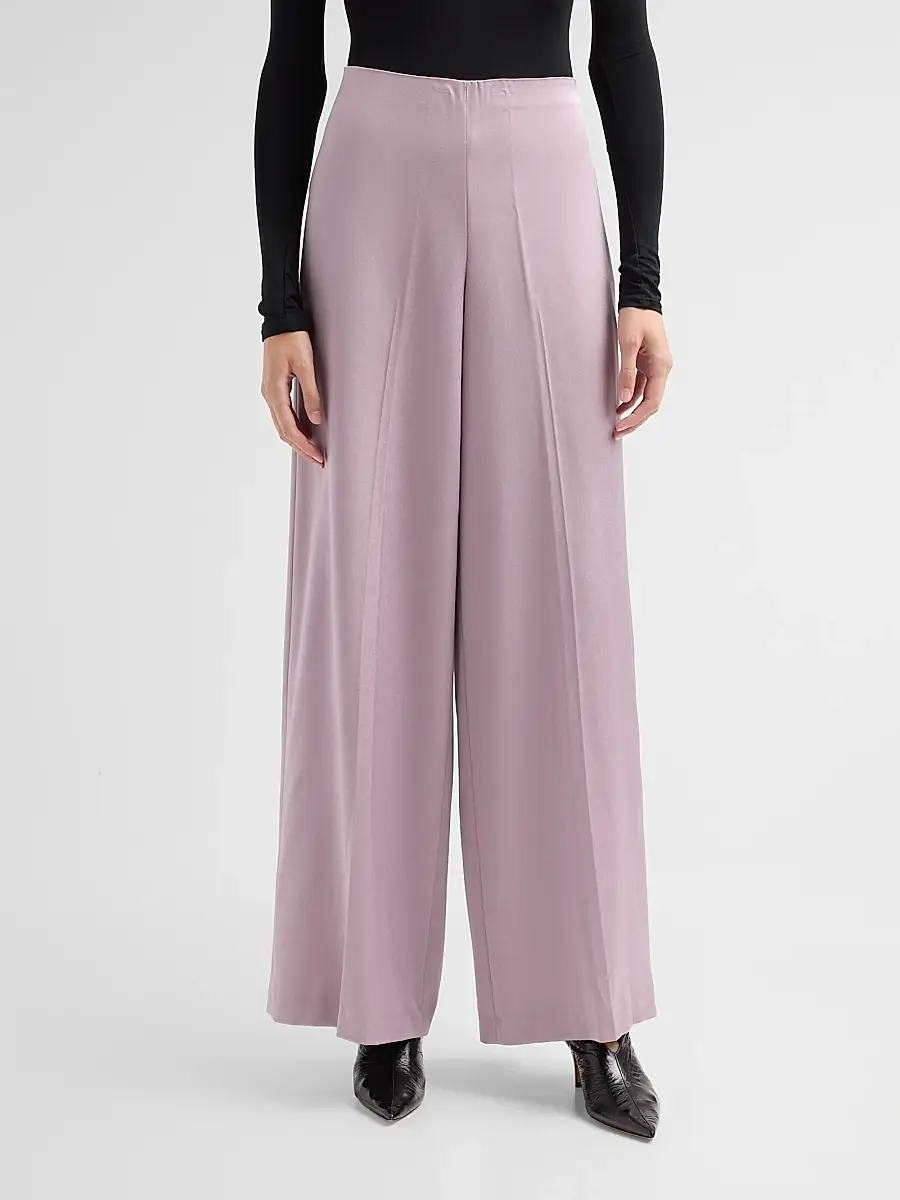 Ungaro Women's Kai Satin Wide-Leg Pants | Thumbnail 4 Ungaro Women's Kai Satin Wide-Leg Pants | Thumbnail 4