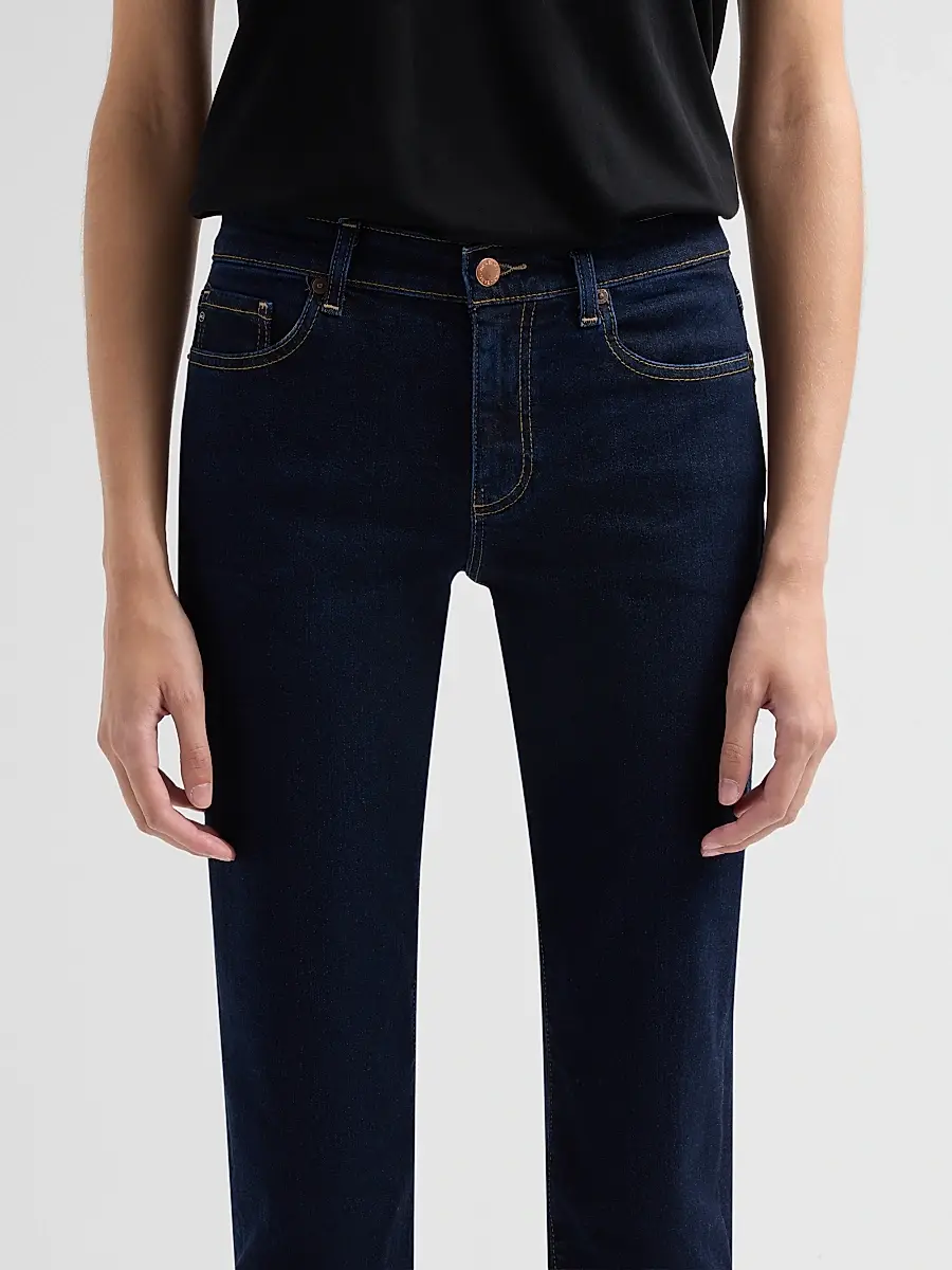 AG Jeans Women's Sandra Low-Rise Straight-Leg Jeans | Thumbnail 5 AG Jeans Women's Sandra Low-Rise Straight-Leg Jeans | Thumbnail 5