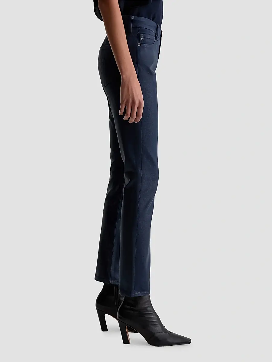 AG Jeans Women's Mari Leatherette Mid-Rise Slim-Straight Jeans | Thumbnail 4 AG Jeans Women's Mari Leatherette Mid-Rise Slim-Straight Jeans | Thumbnail 4