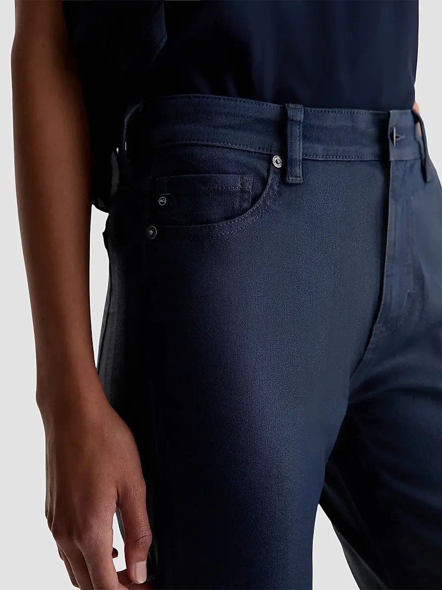 AG Jeans Women's Mari Leatherette Mid-Rise Slim-Straight Jeans | Thumbnail 5 AG Jeans Women's Mari Leatherette Mid-Rise Slim-Straight Jeans | Thumbnail 5