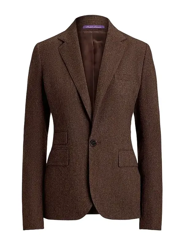 Women's Parker Herringbone Wool-Blend Jacket