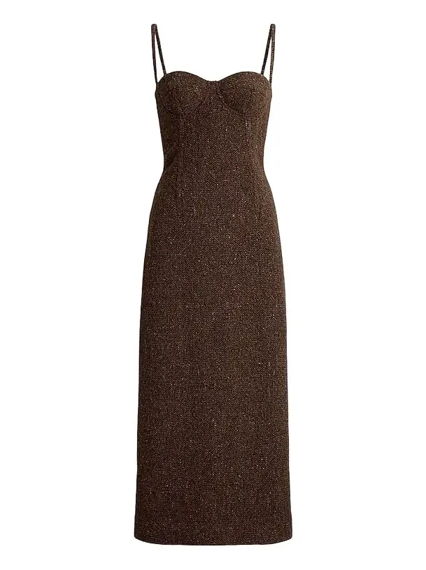 Women's Jocey Wool-Blend Donegal Tweed Day Dress Women's Jocey Wool-Blend Donegal Tweed Day Dress