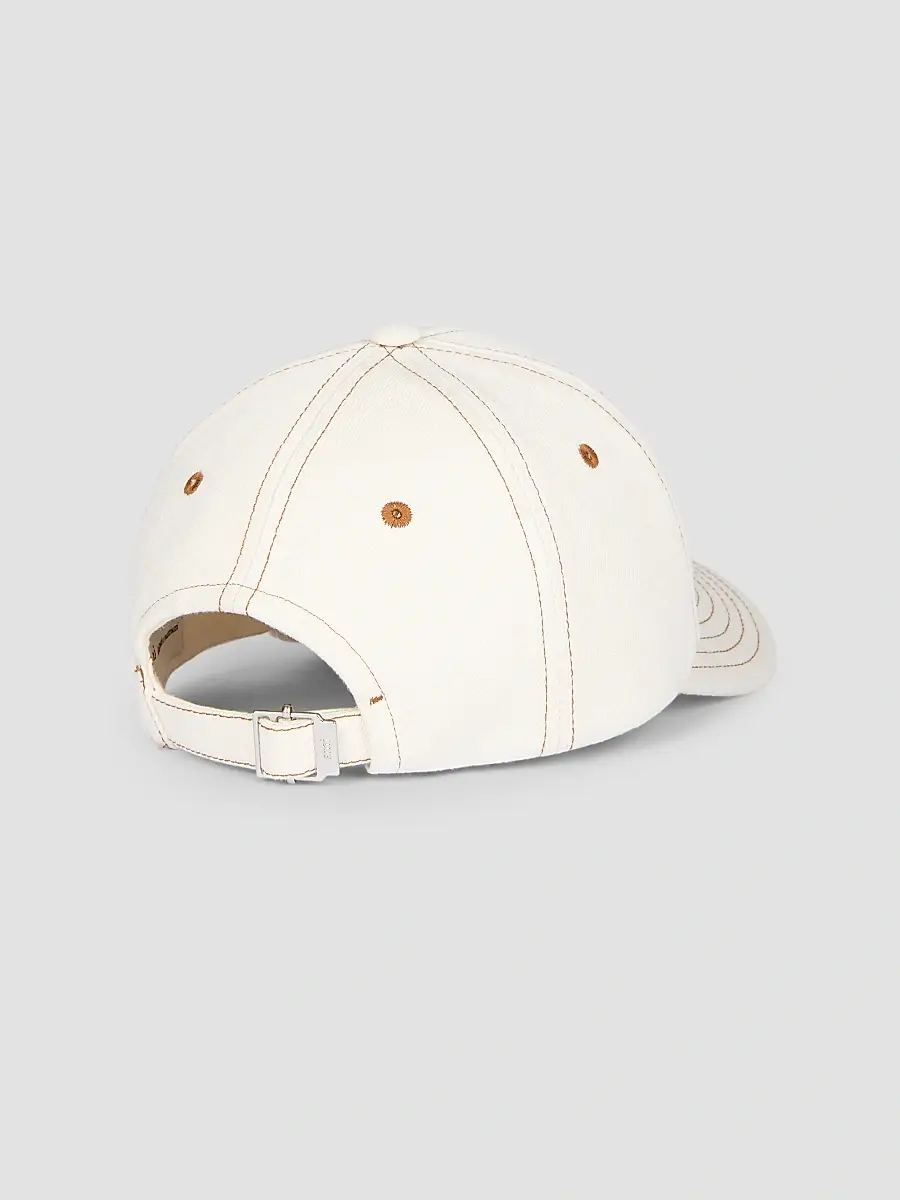 AMI PARIS Men's Embroidered Cotton Cap | Thumbnail 2