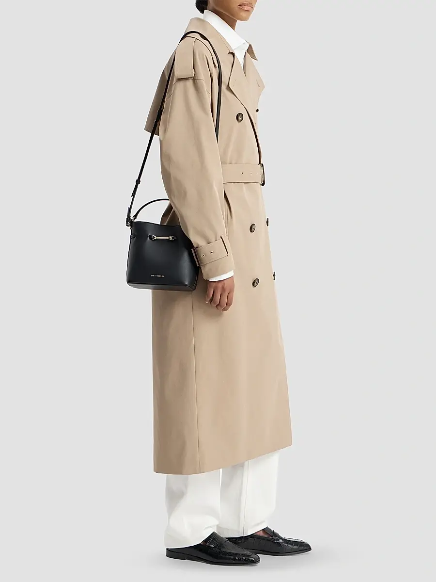 Strathberry Women's Corda Mini Leather Bucket Bag | Thumbnail 4 Strathberry Women's Corda Mini Leather Bucket Bag | Thumbnail 4