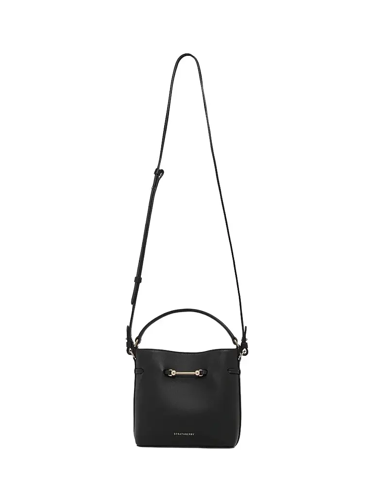 Strathberry Women's Corda Mini Leather Bucket Bag