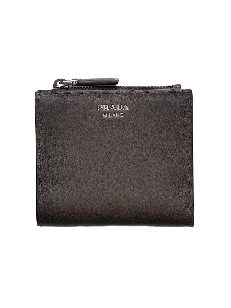 Prada Men's Small Leather Wallet | Image 1 Prada Men's Small Leather Wallet | Image 1