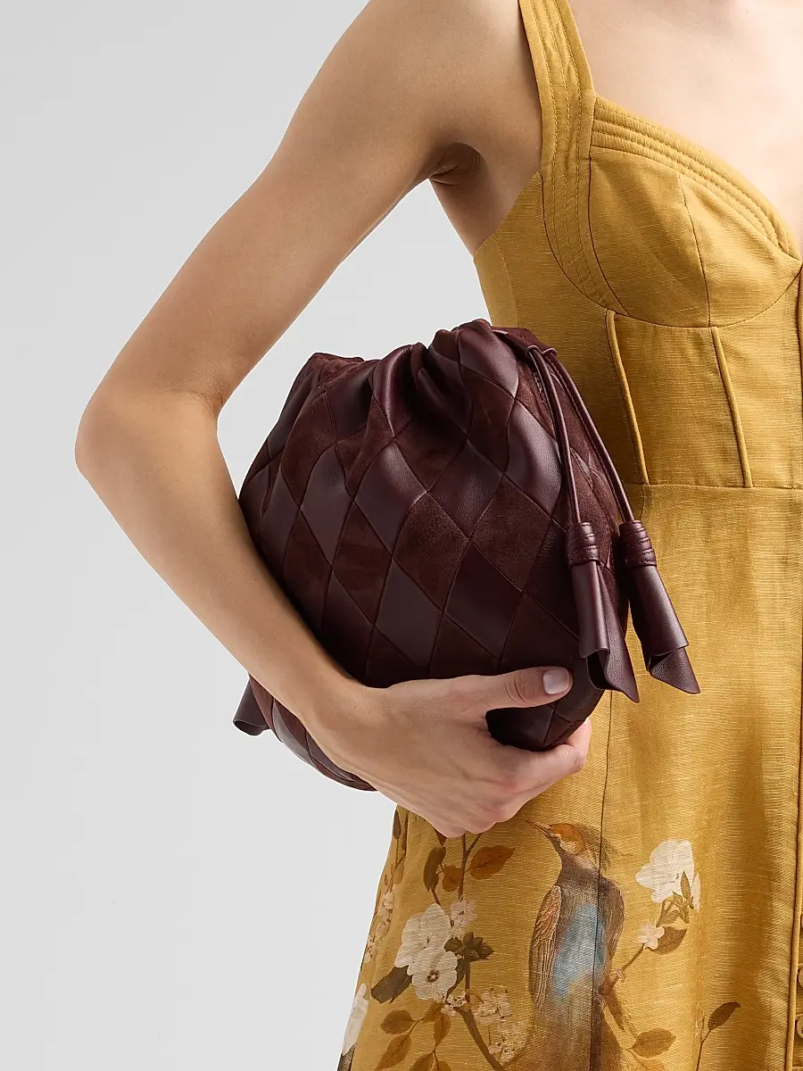 Zimmermann Women's Cloud 91 Leather Hobo Bag | Thumbnail 4 Zimmermann Women's Cloud 91 Leather Hobo Bag | Thumbnail 4