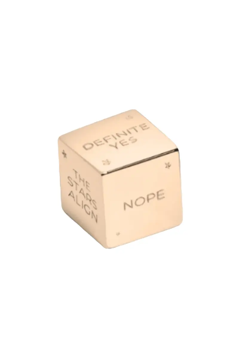 MINED AND FOUND Petite Fortune Dice Pendant