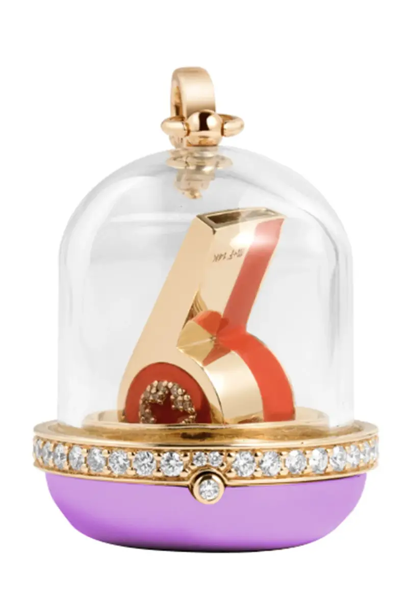 MINED AND FOUND Diamond Prize Bubble Locket Pendant | Thumbnail 2